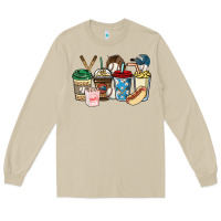 Mushroom Baseball coffee cups Long Sleeve Tee - HowdyJamesFarm