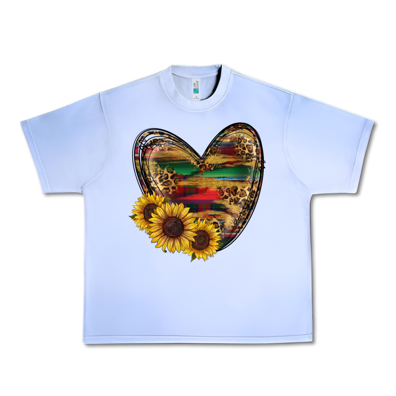 Sunflower Fall Heart Urban Heavy Tee by RanaPortraitStore | Teevron