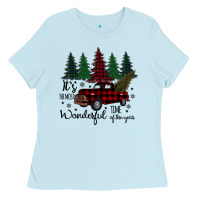 Baby Blue It s The Most Wonderful Time Of The Year Ladies Tee - Bettercallsaul