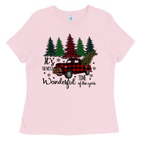 Bubblegum Pink It s The Most Wonderful Time Of The Year Ladies Tee - Bettercallsaul