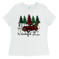 White It s The Most Wonderful Time Of The Year Ladies Tee - Bettercallsaul