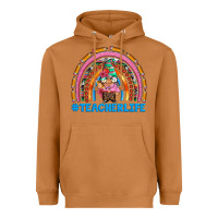 Meerkat teacherlife and teacher gnome rainbow Heavyweight Hoodie - Artiststas