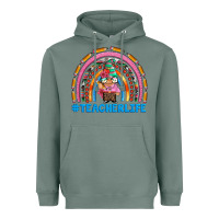 Sage teacherlife and teacher gnome rainbow Heavyweight Hoodie - Artiststas