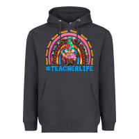 Smoke teacherlife and teacher gnome rainbow Heavyweight Hoodie - Artiststas