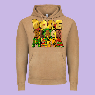 Dope Black Mama Juneteenth Vintage Hoodie Designed By Cowgirlartshop