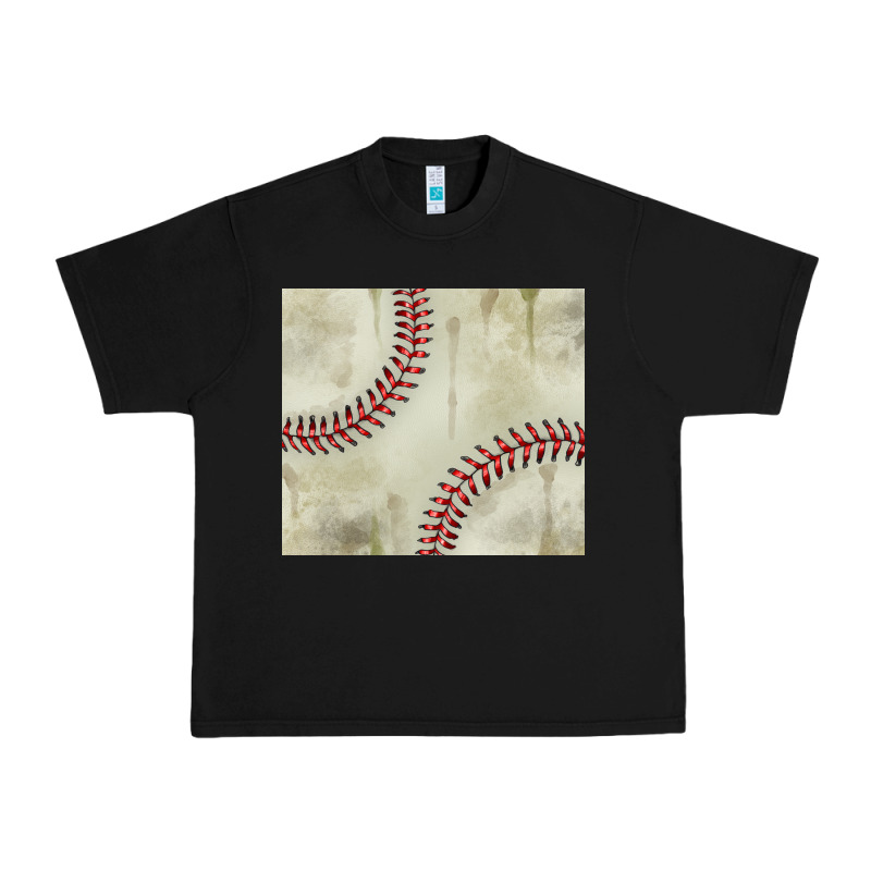 Dirty Baseball Pattern Urban Heavy Tee by TumblerDesignByShophia | Teevron