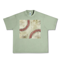 Oil Green dirty baseball pattern Urban Heavy Tee - TumblerDesignByShophia