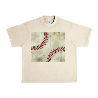 Sandshell dirty baseball pattern Urban Heavy Tee - TumblerDesignByShophia