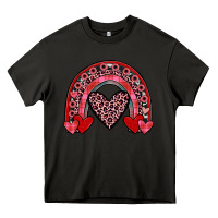 Asphalt valentines heart rainbow Heavy Core Tee - JahusDesignShop