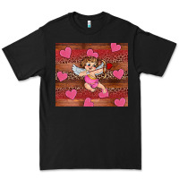 Black valentine's day cupid heart Premium Tee - RanaPortraitStore