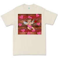 Bone valentine's day cupid heart Premium Tee - RanaPortraitStore