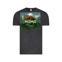 Vintage Black Mama bear tumbler Vintage Tee - HowdyJamesFarm