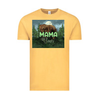 Vintage Mustard Mama bear tumbler Vintage Tee - HowdyJamesFarm