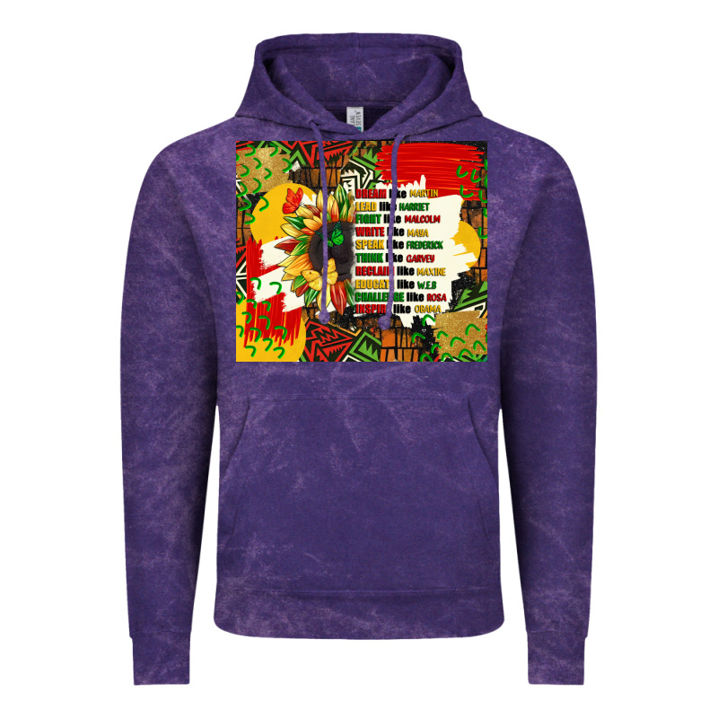 Dream Like Martin Juneteenth Quote Vintage Hoodie by CowGirlArtShop | Teevron