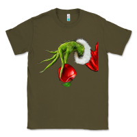 Army Green Christmas Character Classic Tee - NancyCooperArtShop