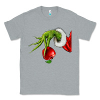 Heather Grey Christmas Character Classic Tee - NancyCooperArtShop