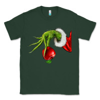 Sports Green Christmas Character Classic Tee - NancyCooperArtShop