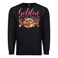 Black golden retriever mom Premium Sweatshirt - Artiststas