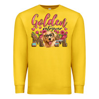 Lemon golden retriever mom Premium Sweatshirt - Artiststas