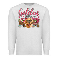Oatmeal Heather golden retriever mom Premium Sweatshirt - Artiststas