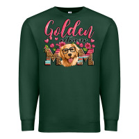 Sports Green golden retriever mom Premium Sweatshirt - Artiststas