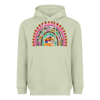 Matcha teacher pen apple books rainbow Heavyweight Hoodie - Artiststas