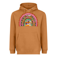 Meerkat teacher pen apple books rainbow Heavyweight Hoodie - Artiststas