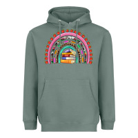 Sage teacher pen apple books rainbow Heavyweight Hoodie - Artiststas