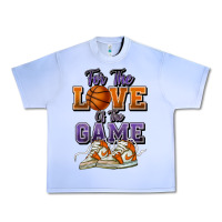 For The Love Of The Game Basketball Urban Heavy Tee | Teevron