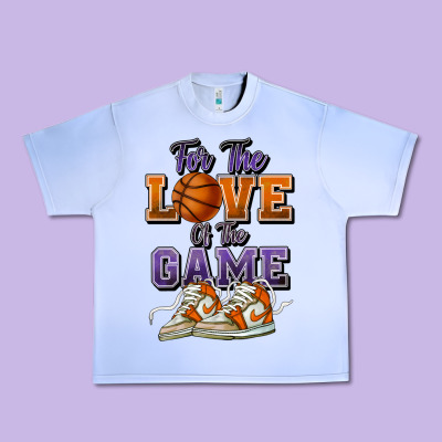 For The Love Of The Game Basketball Urban Heavy Tee Designed By Howdyjamesfarm