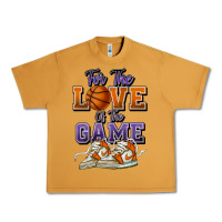 Peanut Butter for the love of the game basketball Urban Heavy Tee - HowdyJamesFarm