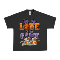 Pigment Black for the love of the game basketball Urban Heavy Tee - HowdyJamesFarm
