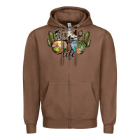 Chestnut camp life Zipper Hoodie - SublimationCraftShop