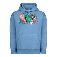 Pigment Pebble Blue nicu Urban Hoodie - AdoDesignShop