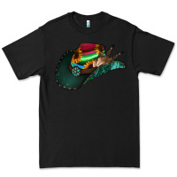 Black Aztec Sunflower Cowboy Hat Premium Tee - Bettercallsaul