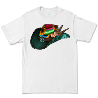 White Aztec Sunflower Cowboy Hat Premium Tee - Bettercallsaul