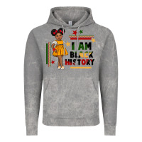 Cloud Rock i am black history black girl peekaboo juneteenth Vintage Hoodie - CowGirlArtShop