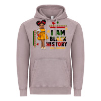 Vintage Zinc i am black history black girl peekaboo juneteenth Vintage Hoodie - CowGirlArtShop