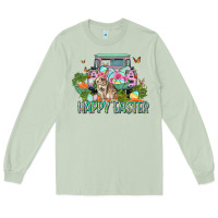 Matcha Happy Easter Day Long Sleeve Tee - CowGirlArtShop