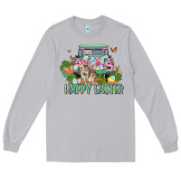 Moon Dust Happy Easter Day Long Sleeve Tee - CowGirlArtShop