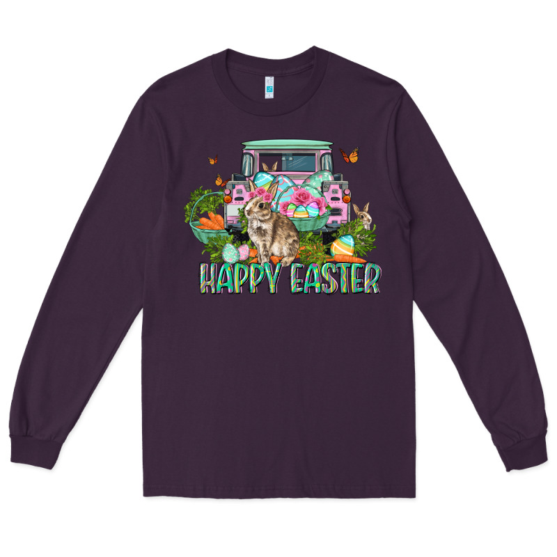 Happy Easter Day Long Sleeve Tee by CowGirlArtShop | Teevron