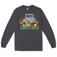 Smoke Happy Easter Day Long Sleeve Tee - CowGirlArtShop