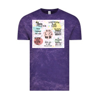 Cloud Purple it's ok to be not ok Vintage Tee - TumblerDesignByShophia