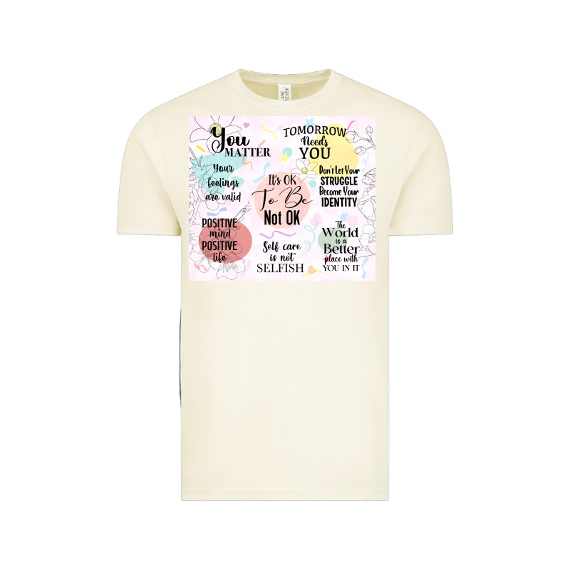 It's Ok To Be Not Ok Vintage Tee by TumblerDesignByShophia | Teevron
