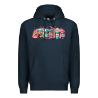Navy nurse fuel coffee cup Premium Hoodie - Jasminsmagicworld