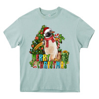 Arona Merry Christmas Penguin Heavy Core Tee - LillyAllenDesigns