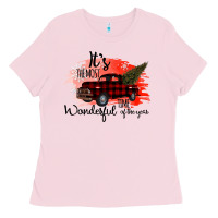 Bubblegum Pink It s The Most Wonderful Time Of The Year Ladies Tee - Bettercallsaul