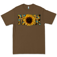 Cacao Leopard Sunflower Gemstone Mom Premium Tee - Bettercallsaul