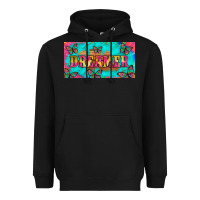 Black dreamer with butterfly and tie dye  licance  plate Heavyweight Hoodie - Artiststas