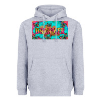 Dreamer With Butterfly And Tie Dye  Licance  Plate Heavyweight Hoodie | Teevron